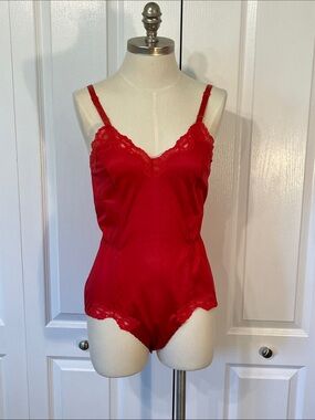 Red romper